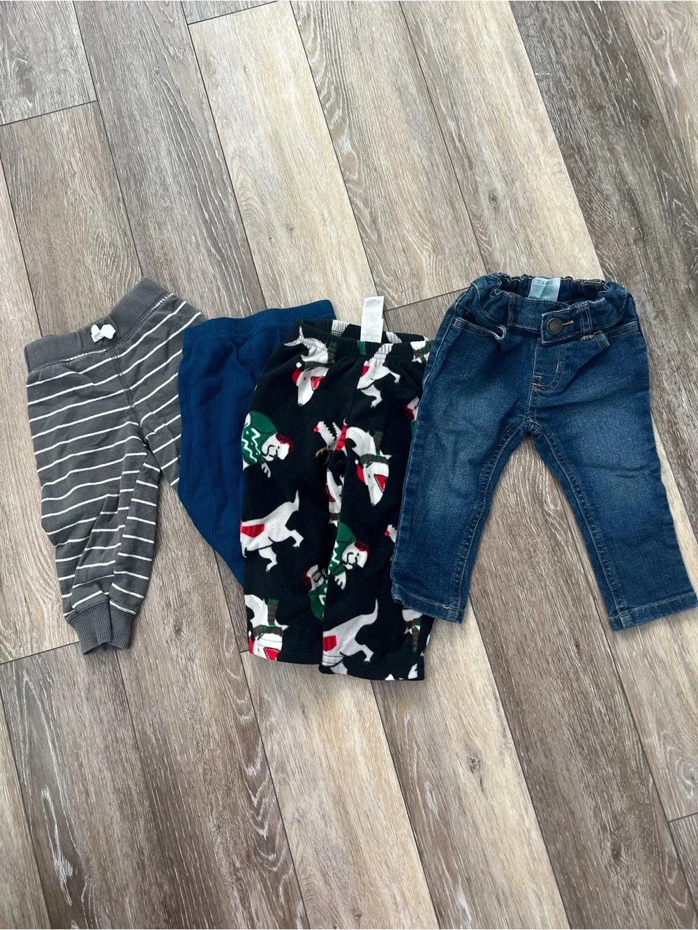Bundle baby boy bottoms jeans joggers pjs